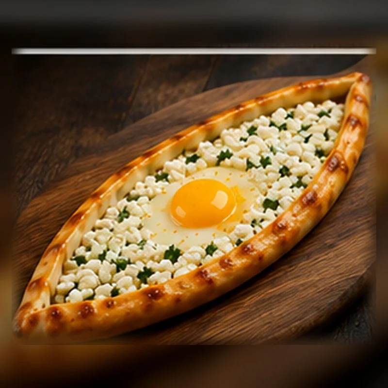 Çökelekli Yumurtalı Pide