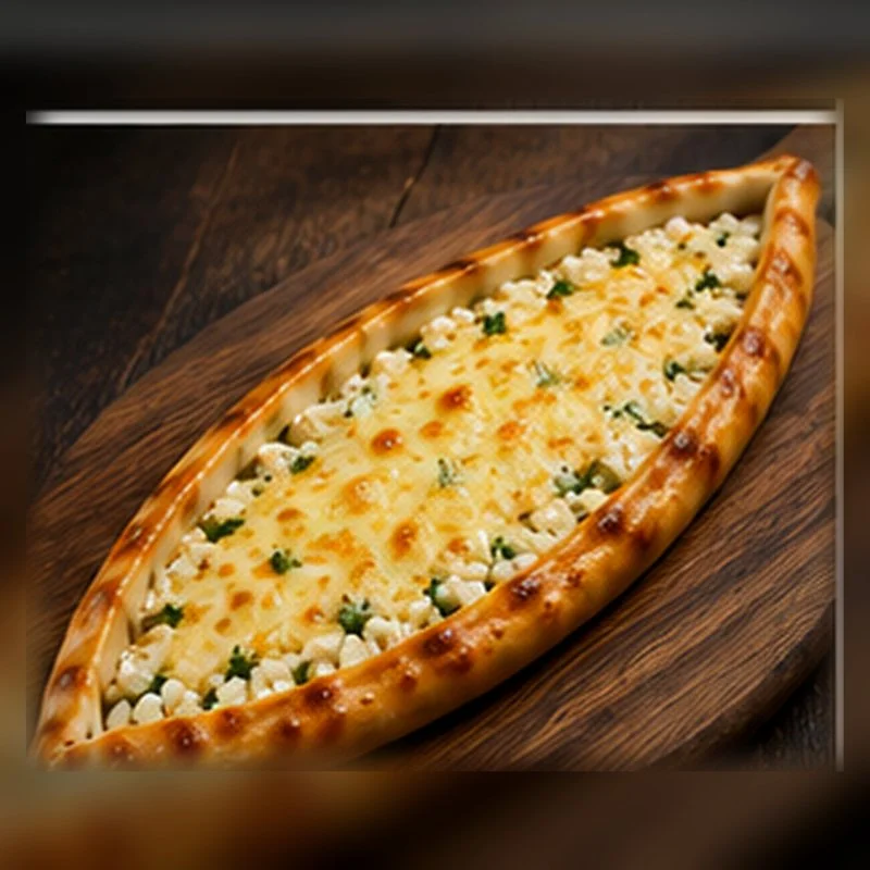 Çökelekli Kaşarlı Pide